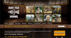 Desktop Screenshot of huntfishjournal.com