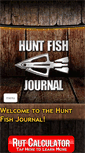 Mobile Screenshot of huntfishjournal.com